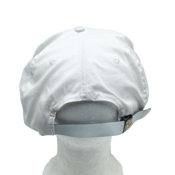 VTG Disney Mickey Mouse Hat Embroidered White Strap Back w Rope Detail Taiwan - Picture 5 of 9